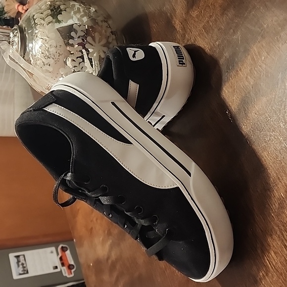 Puma canvas platform sneakers - Picture 2 of 8